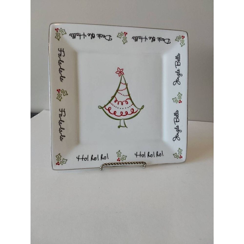 St. Nicholas Square Dinner/Decorative Plate 'Tis the season